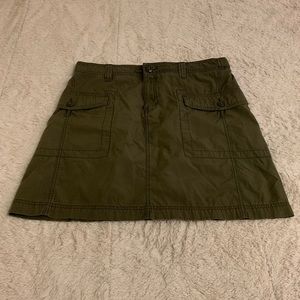 Tommy Hilfiger Military Olive Green Skirt